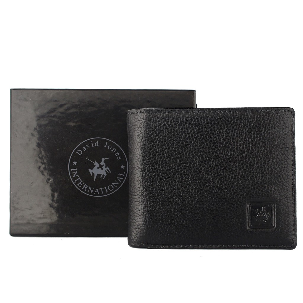 TOKOKOE - Dompet Pria model Tidur bahan Kulit Premium Dompet Lipat - DJ 186 Black