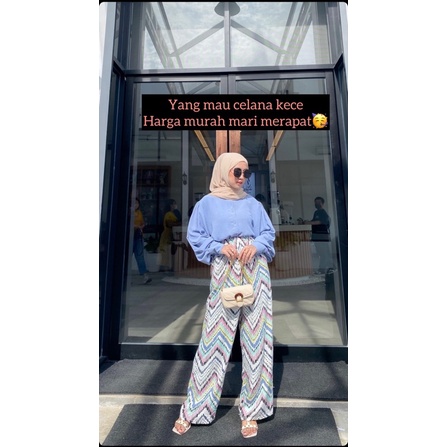KULOT HIGHWAIST RAYON MOTIF PREMIUM BY SP
