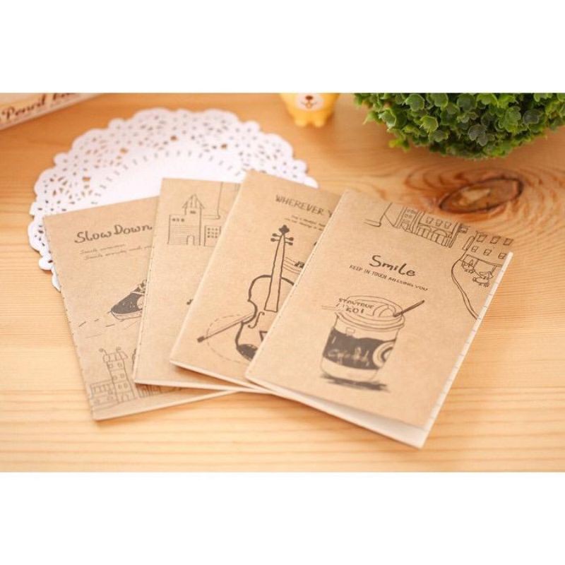 Mini Note Book / Buku Tulis Catatan Kecil Gitar Murah Lucu