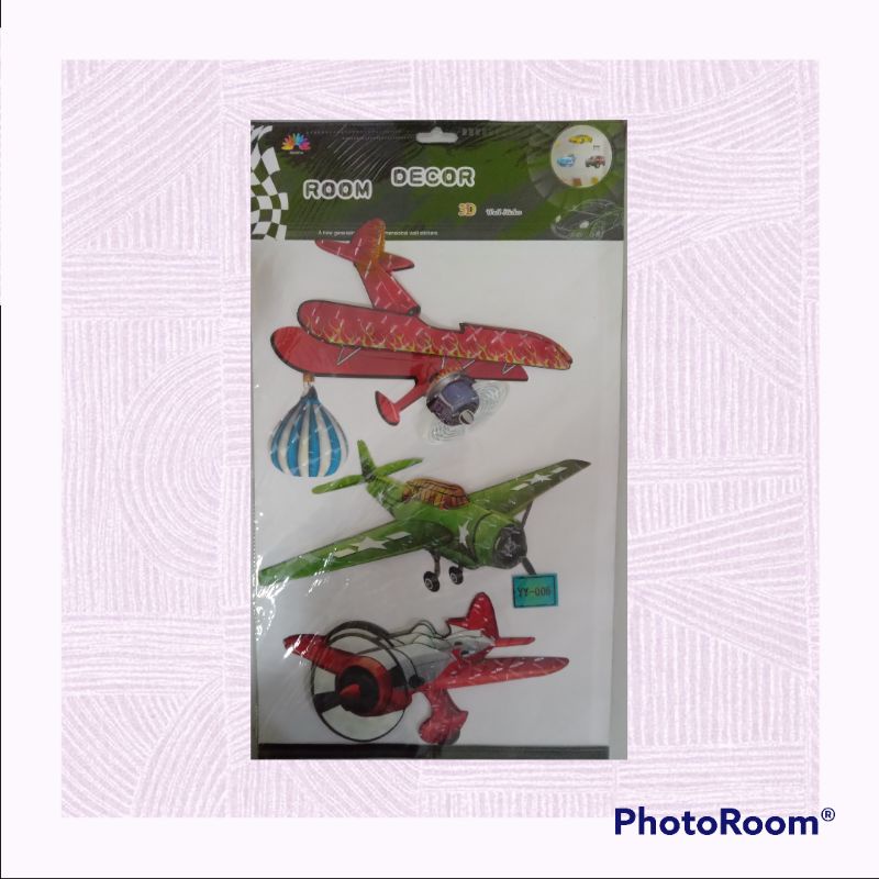 

ROOM DECOR 3 DIMENSI PESAWAT 06