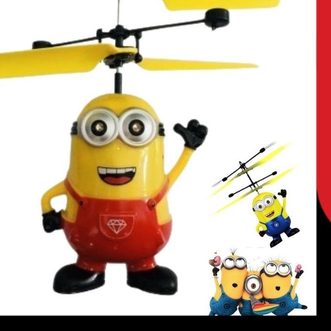 ☂ Flying Drone Helikopter sensor karakter Mini/ Mainan anak terbang/helikopter sensor tangan ➮