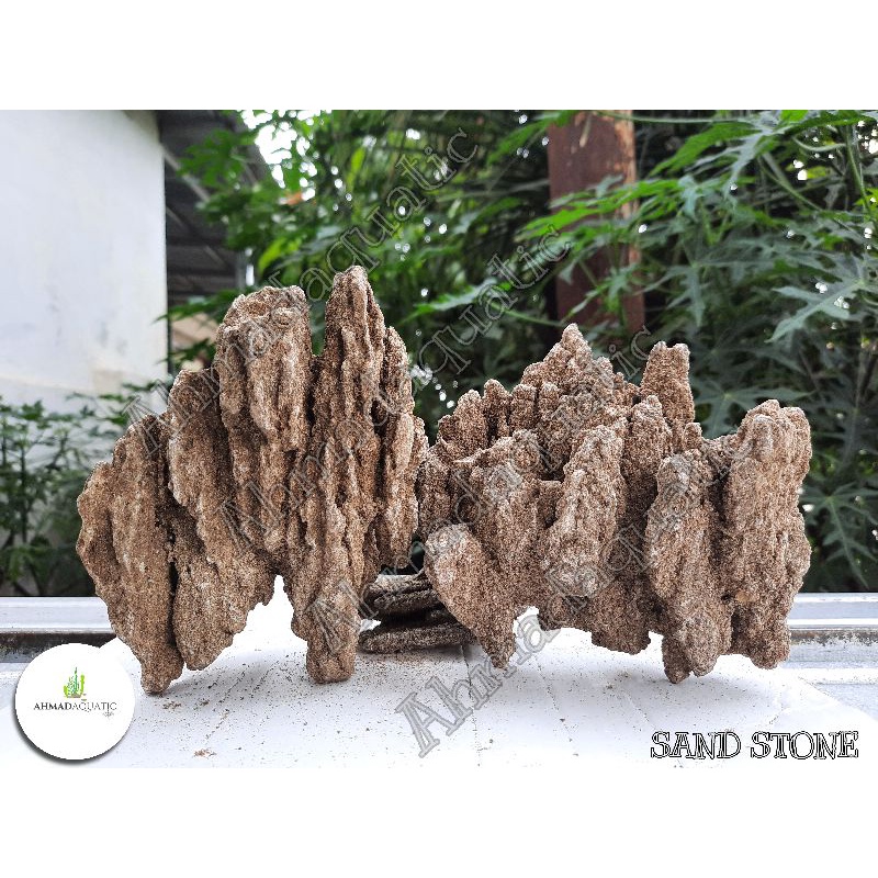 Batu Pasir sand stone Aquascape -+500 gram