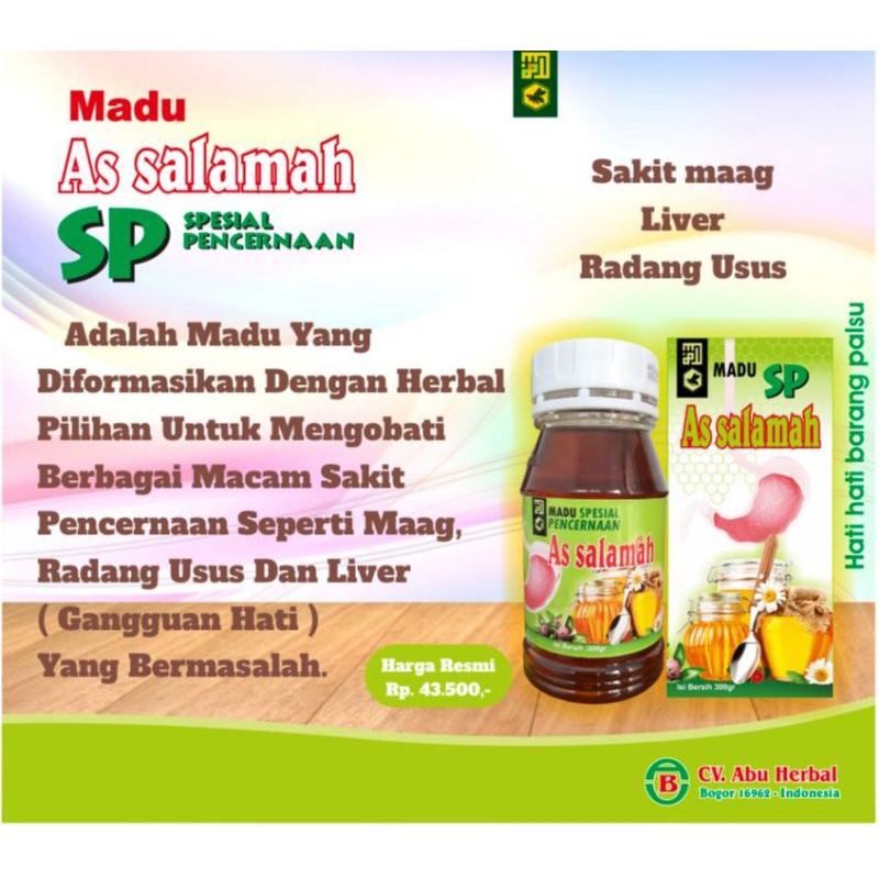 

Madu SP Spesial Pencernaan 350ml