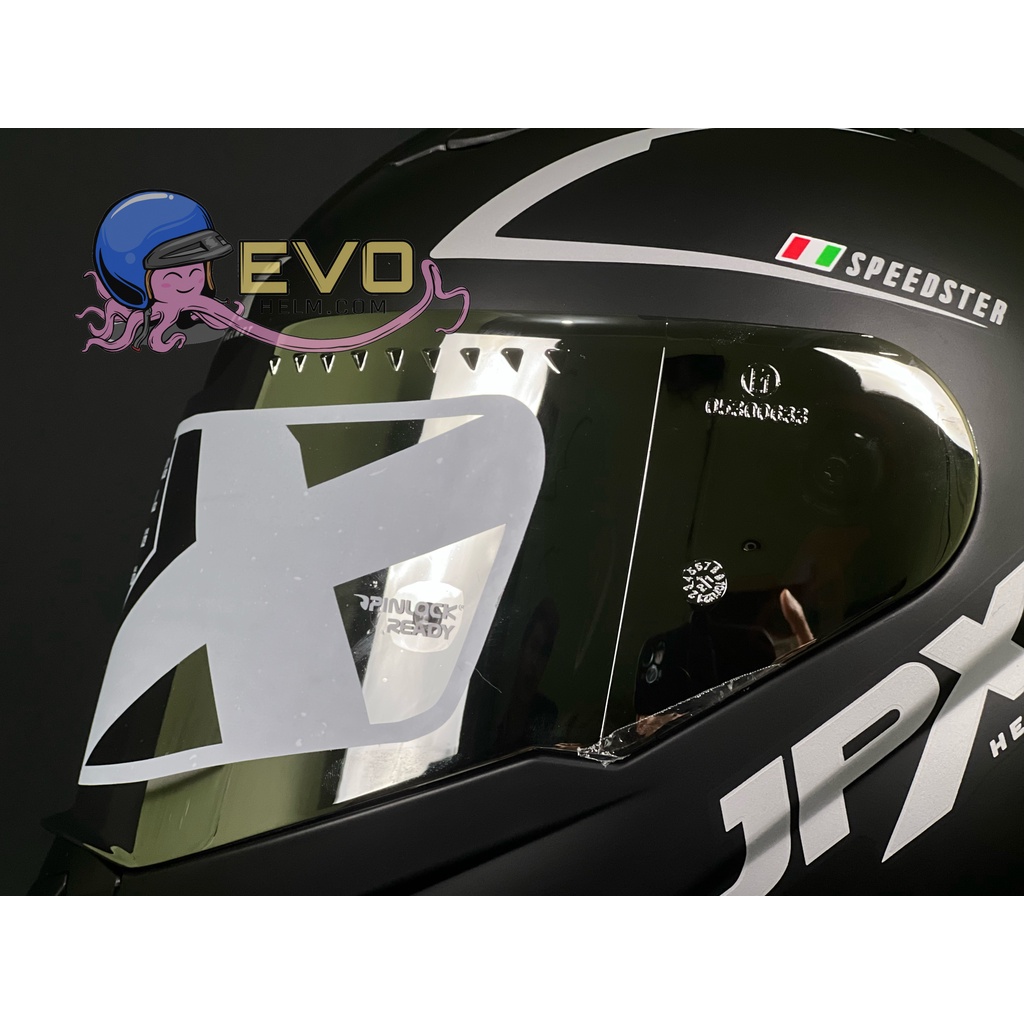 HELM JPX X-819 SOLID BLACK DOFF ( ONGKIR 2KG ) JPX HELM FULLFACE TERBARU JPX ORI FULL FACE