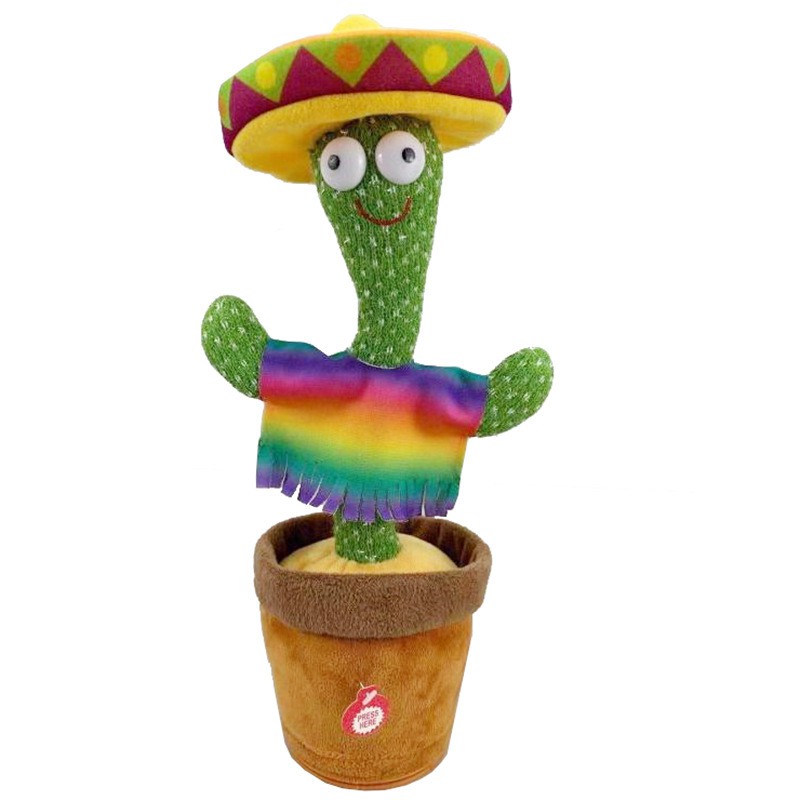 Jual TIKTOK DANCING CACTUS PLUSH 
