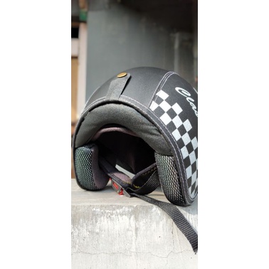 HELM BOGO ANAK JUNIOR 8 - 13 TAHUN KACA DATAR SNI FREE PACKING BOX