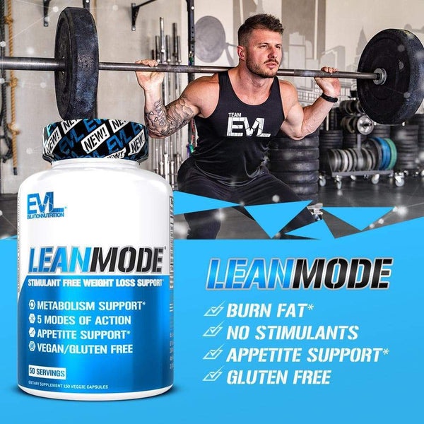 EVL Lean Mode 150 Caps Fat Burner Weight Loss Support