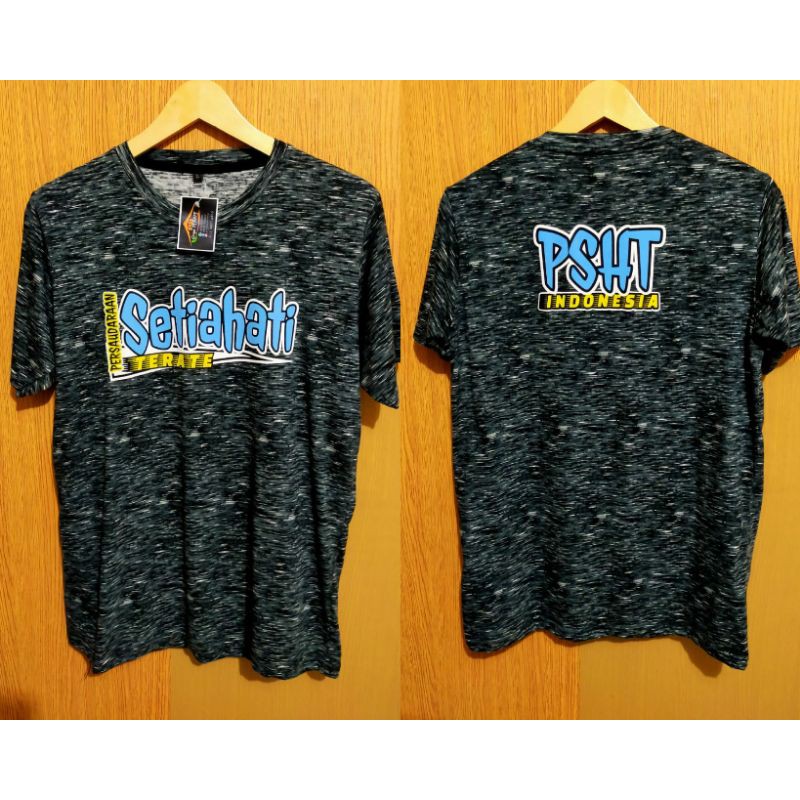 Kaos motif distro hitam