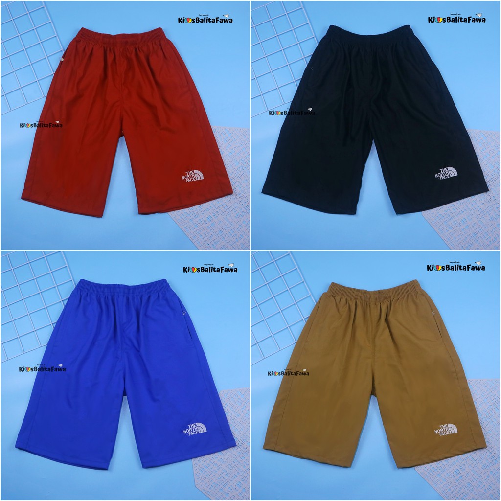 Celana Logo KODE TNF Dewasa Pria Fit To XL / Celana Pendek Laki Polos Boxer Sport Santai Olahraga babycinnamon