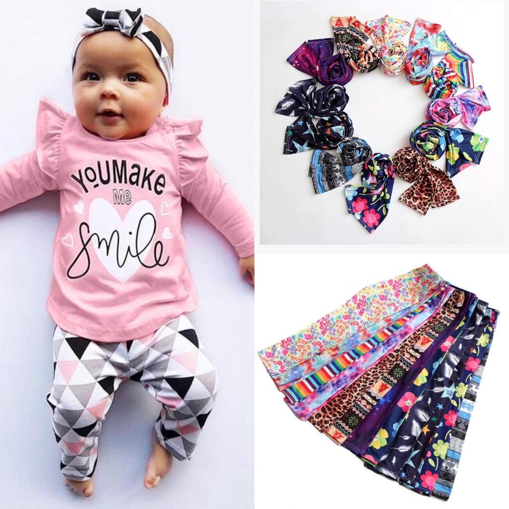 CELANA PANJANG ANAK BAYI CELANA LEGGING STRECHT HALUS CELANA BAYI CEWE COWO MOTIF RANDOM REALPICT