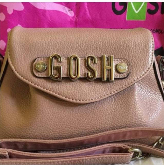 ❌❌SOLD❌❌ Tas gosh stude pink dan tas ransel gosh black  PL