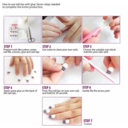 DND Lem Kuku Cair 2gr GROSIR Lem kuku palsu Nail Art Glue Dandelion