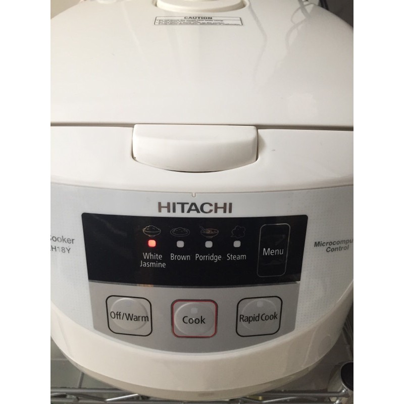 Jual Second Rice Cooker Hitachi Rz Zh Y Shopee Indonesia