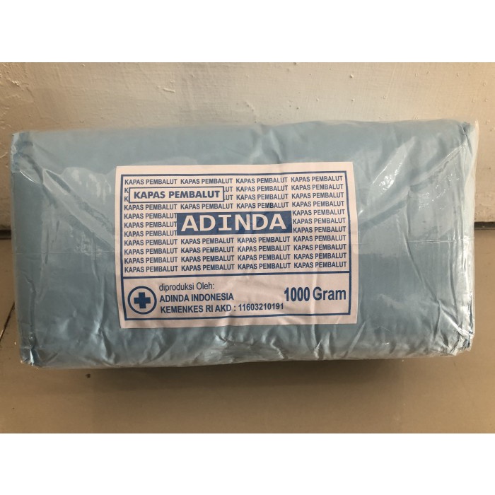 Kapas Gulung Adinda Pembalut 1000 gram / Kapas Gulung Adinda 1000 gram