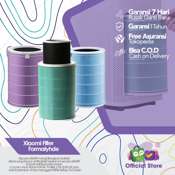 Filter Air Purifier Xiaomi Filter Xiaomi Air Purifier Filter - Abu-abu