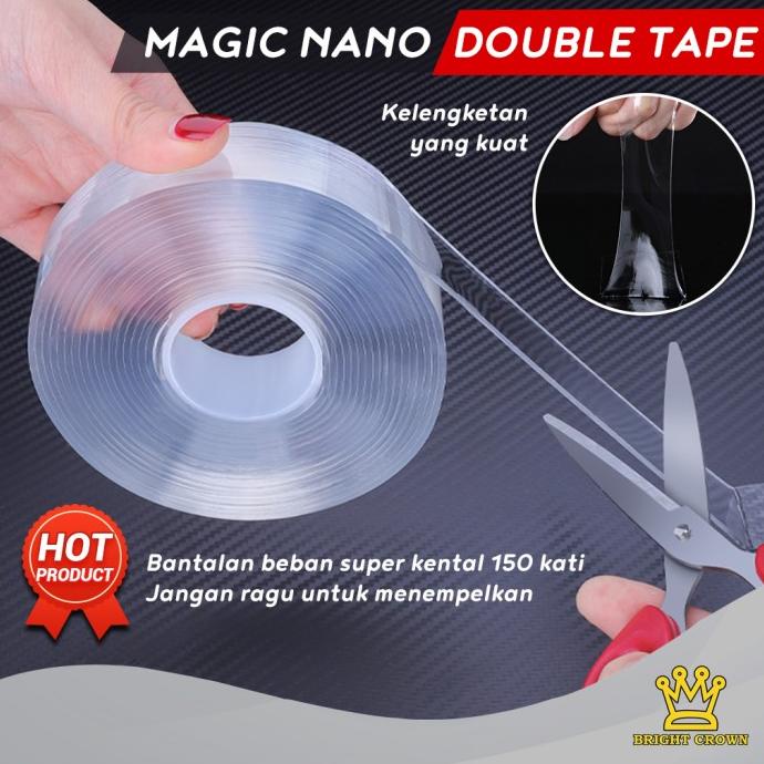 

Magic Tape Nano / Double Tape / Super Tape / Isolasi Bening super Kuat