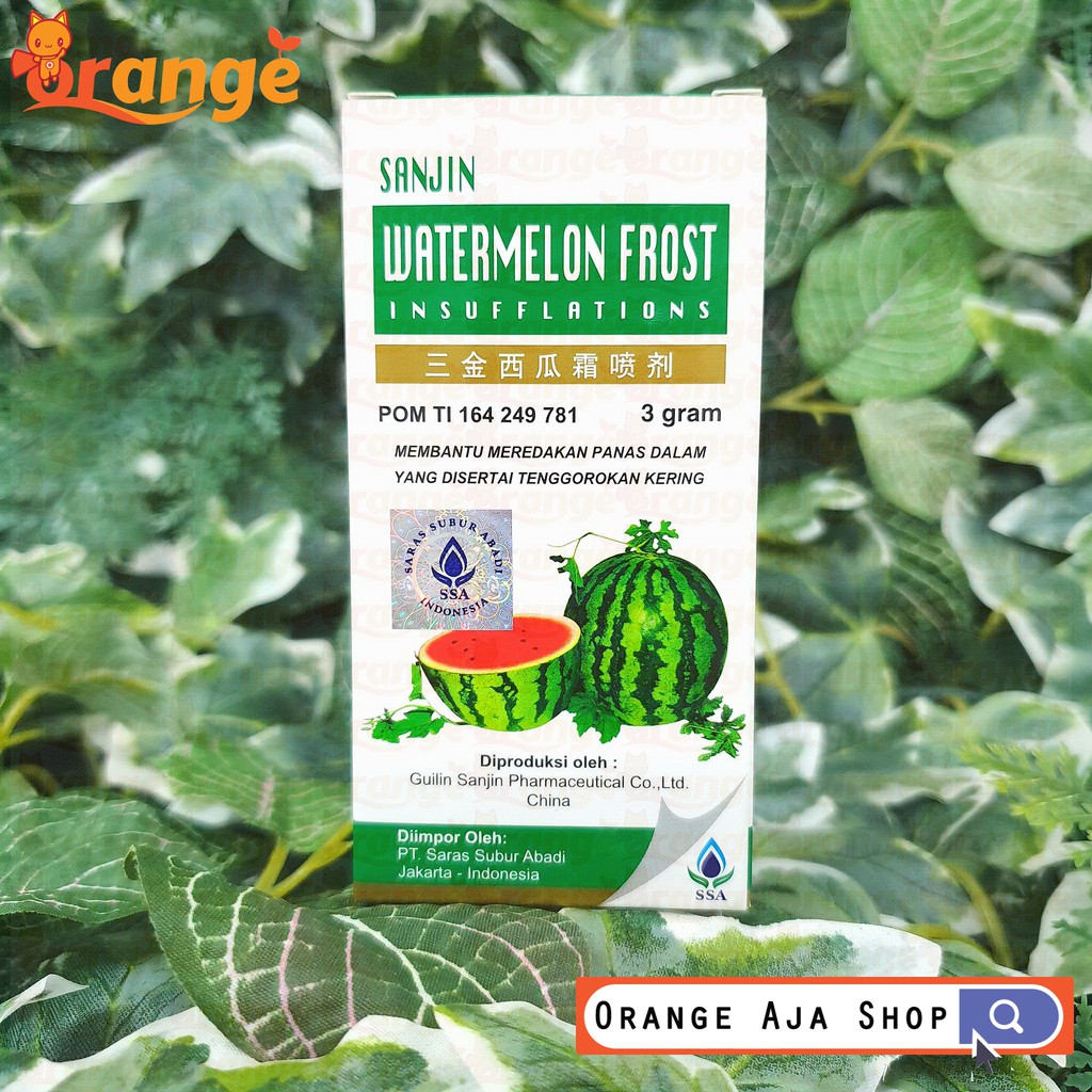 

SANJIN WATERMELON FROST INSUFFLATIONS