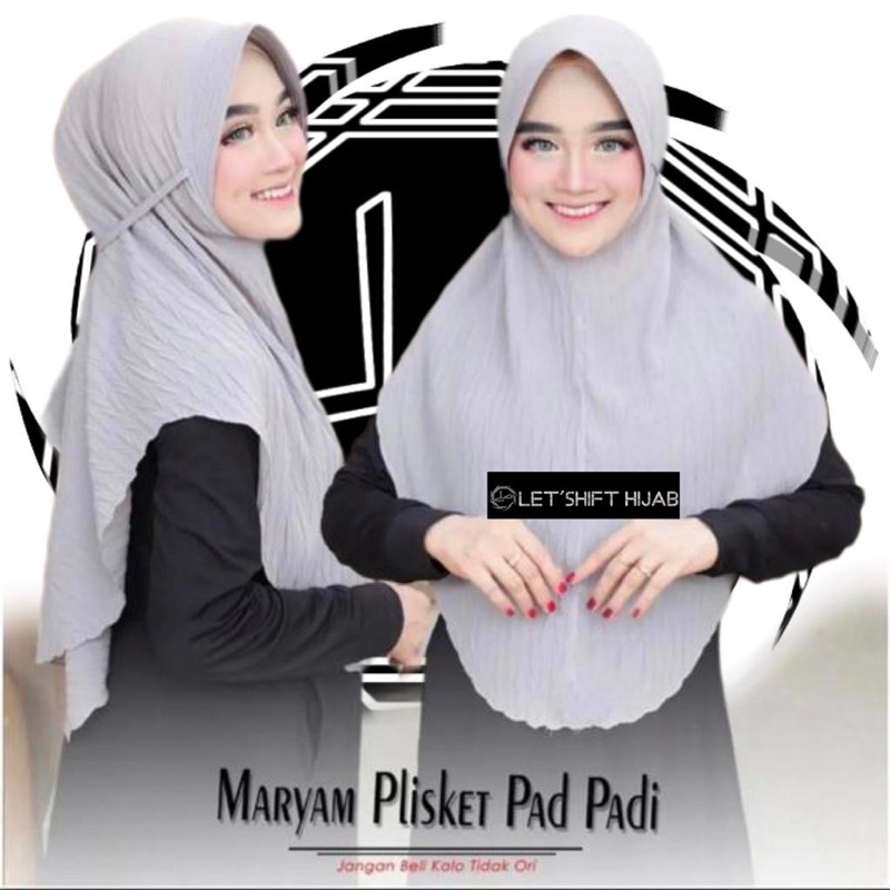 BERGO MARYAM PET PLISKET PADI/ BERGO MARYAM PLISKET/PLISKET PADI PED DAN POLOS