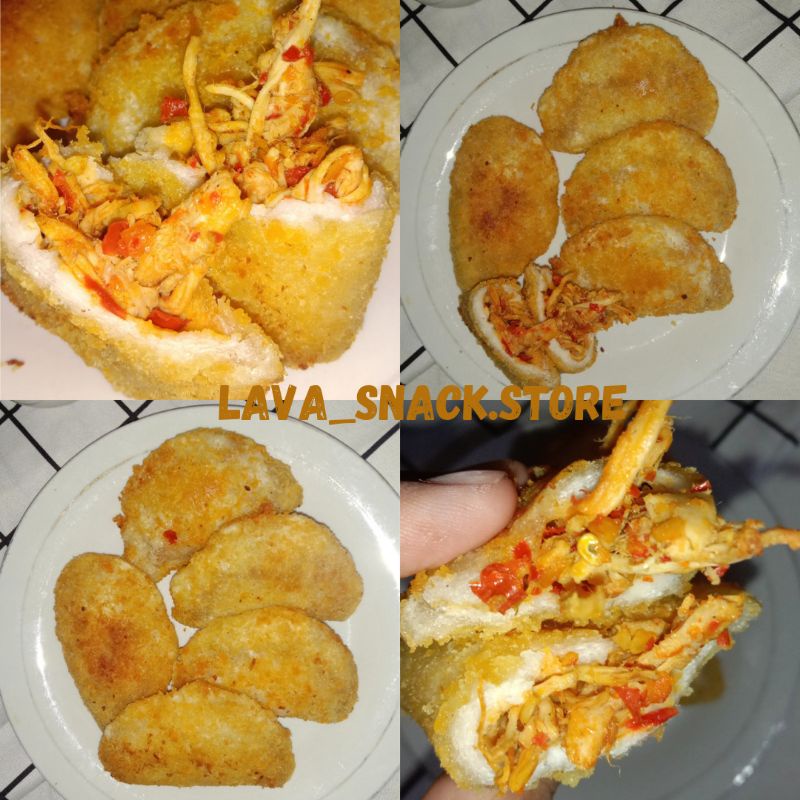 

CIRENG ISI AYAM SUWIR ( LAVA SNACK )