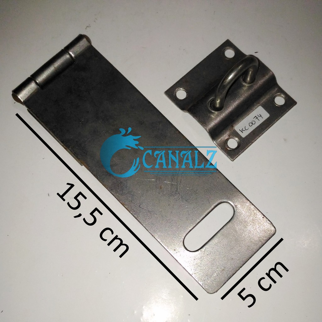 Overpal 6" / Overfal Grendel Slot 6 inci inch / Cantolan Gembok Kunci