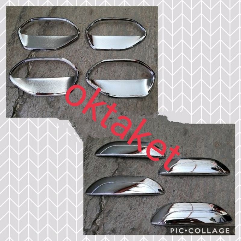 paket outer handle Datsun Go + Cross exclusive chrome