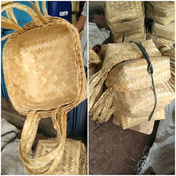 

[ BESEKRAF ] SEPASANG BESEK JINJING UKURAN 18 X 18 20 X 20 25 X 25 NATURAL | BESEK BAMBU TANGKAI NATURAL | BESEK JINJING NATURAL