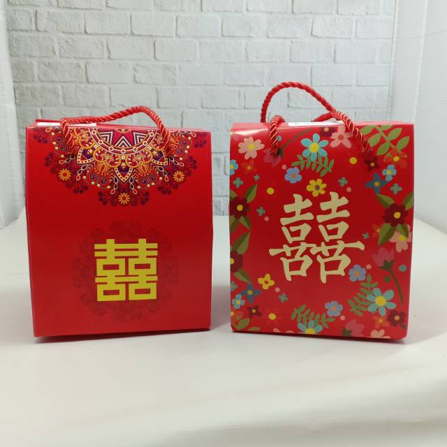 

Paperbag shuang xi sangjit wedding chinese wedding
