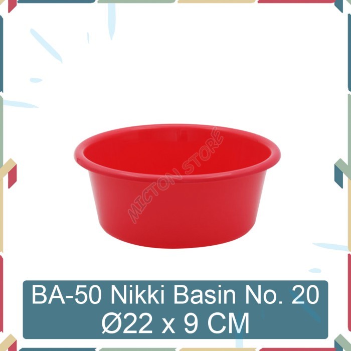 MICTON Lion Star Basic Home BA-50 Nikki Basin No. 20 Baskom Air 2 Lt 3