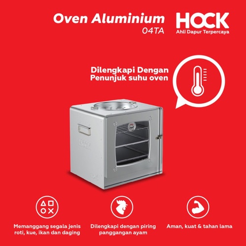 OVEN HOCK HAWA ARANG NO 1 / OVEN TANGKRING ALUMINIUM ORI