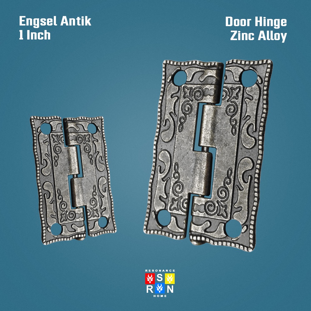 Engsel Mini Antik Kotak Kayu Vintage 26MM  (pcs) / Door Hinge Resonance Home