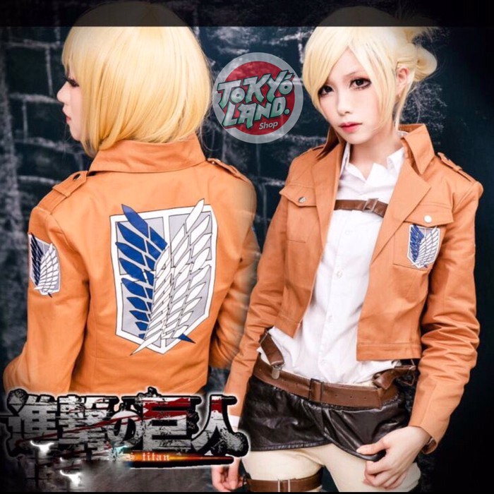 Jaket Attack On Titan Costume Cosplay