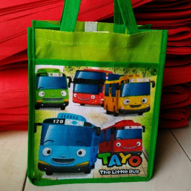 

Tas kantong karakter tayo | tas souvernir ultah murah | terbaru, terunik, termurah