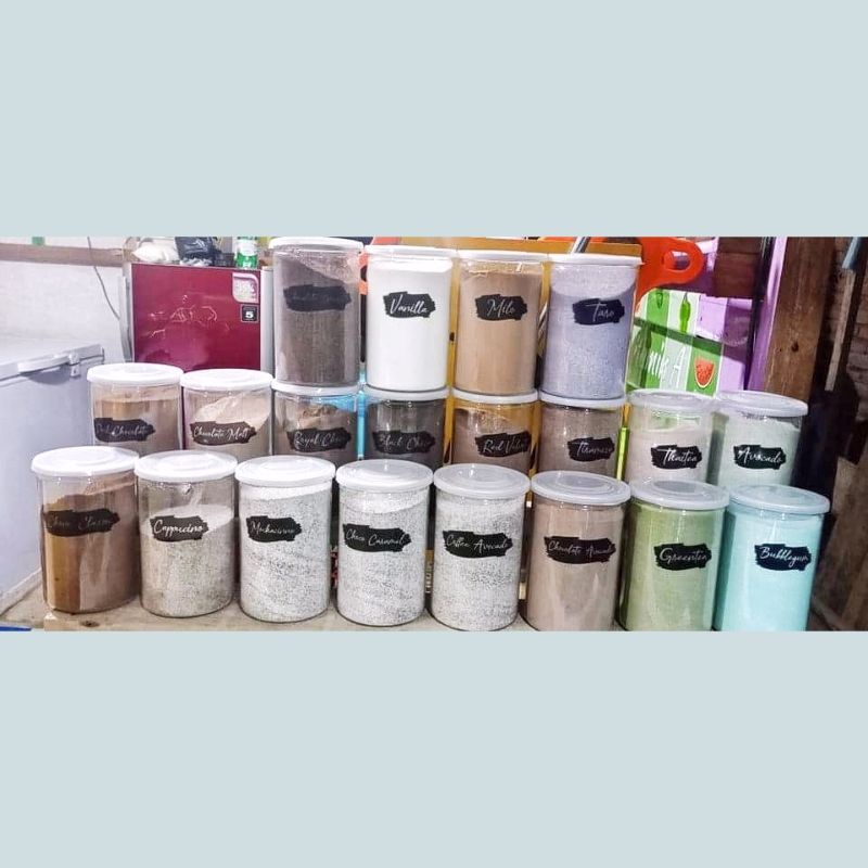 Toples Bubuk Minuman Kekinian 700ml free label (PO)