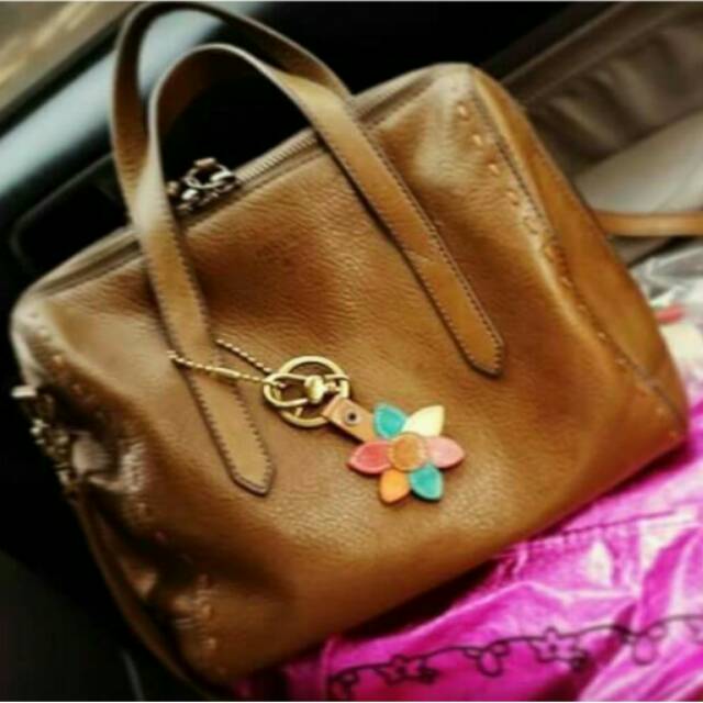 Fossil sydney satchel moss