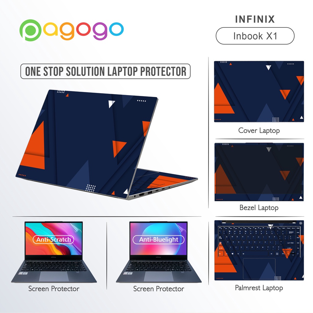 PROMO Screen Guard Skin Keyboard Protector Garskin Stiker Laptop Infinix INBook X1 X2 Matte Clear