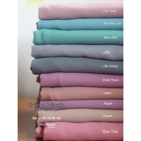 Khimar Fatimah Ummu Maryam Collections