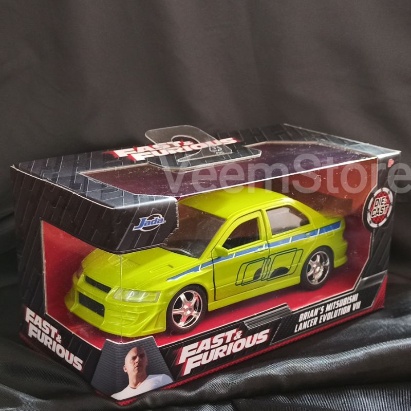 Jual Die Cast 132 Mitsubishi Lancer Evo7 Bryan Oconnor Fast N Furious