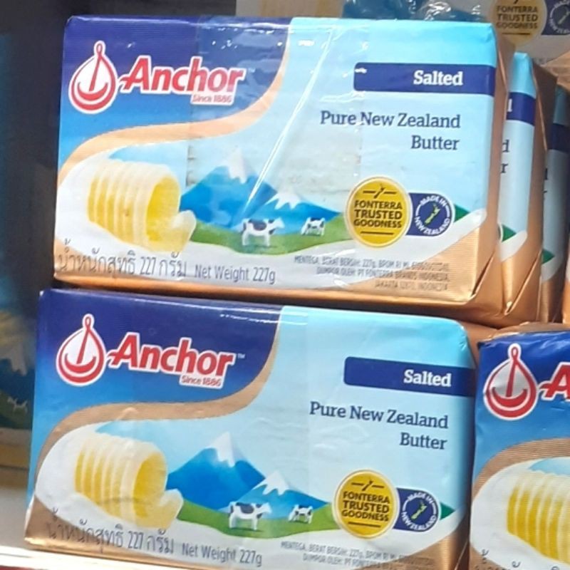 

anchor salted butter 2x227g