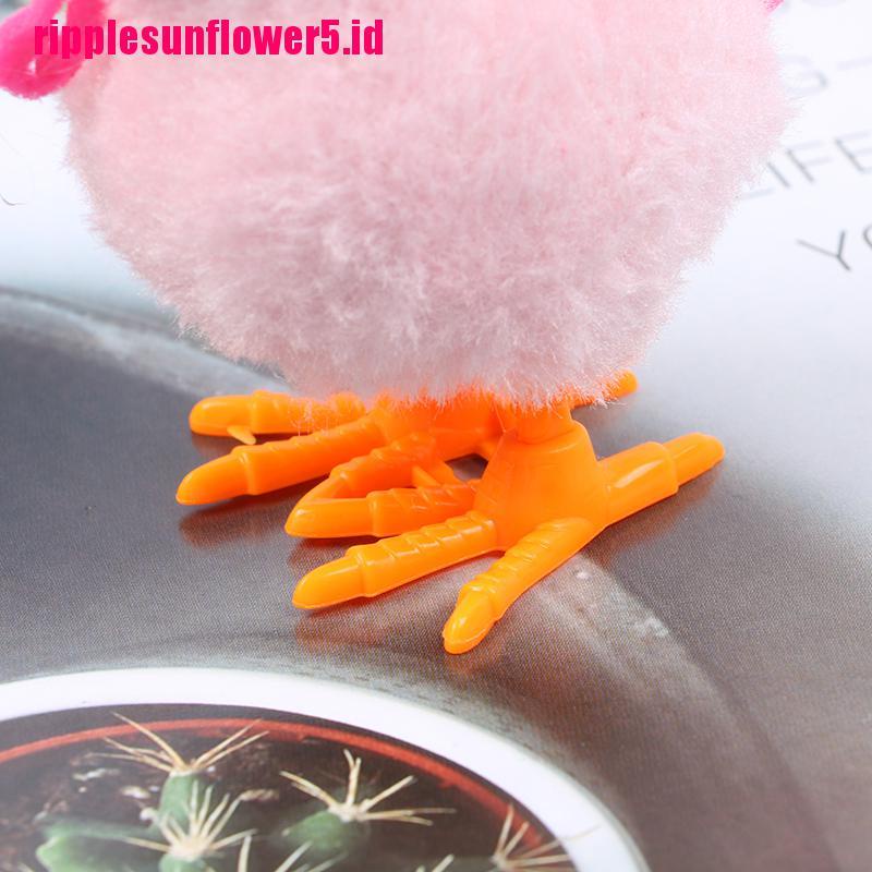 Mainan Ayam Melompat Bahan Plush Untuk Edukasi Anak