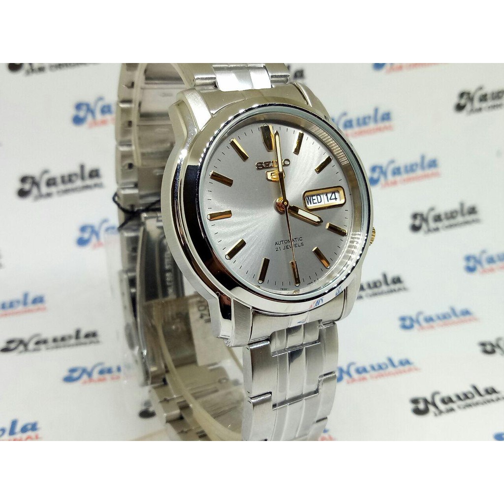Seiko 5 SNKK67K1 Automatic Grey Dial - Jam Tangan Pria SNKK67