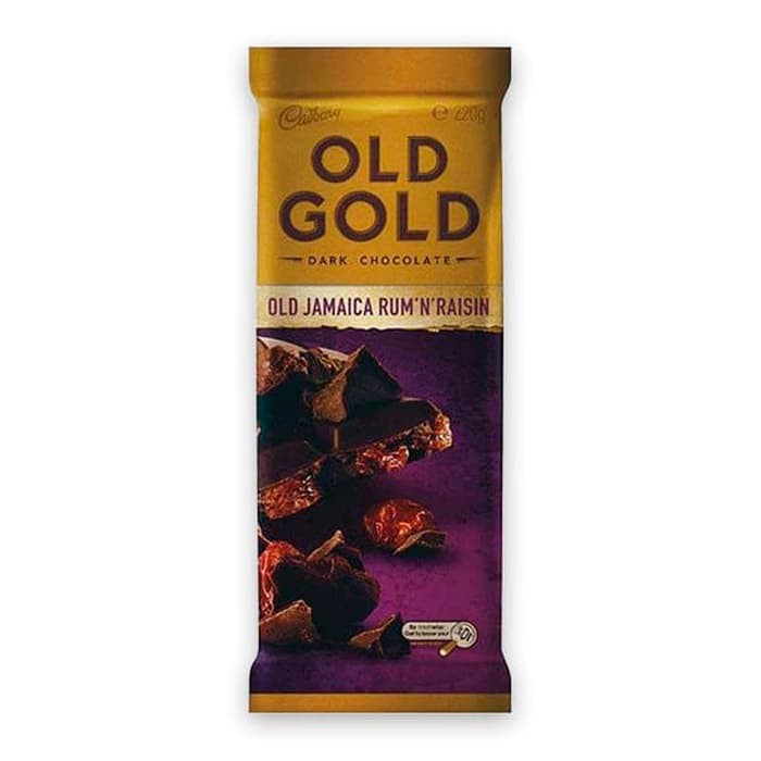 

#HANDCARRY Cadbury Old Gold Dark Chocolate Rum & Raisin 200g - UFOHCR1835