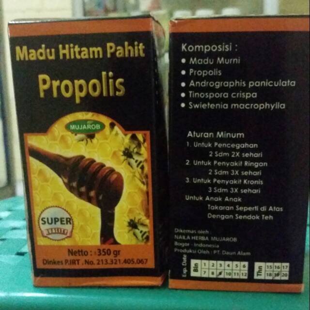 Madu pahit propolis