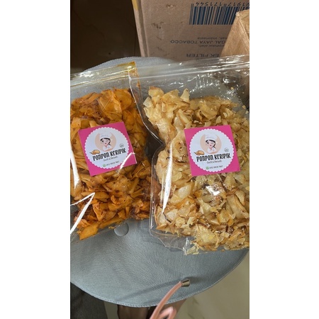 

Keripik Original dan Pedas