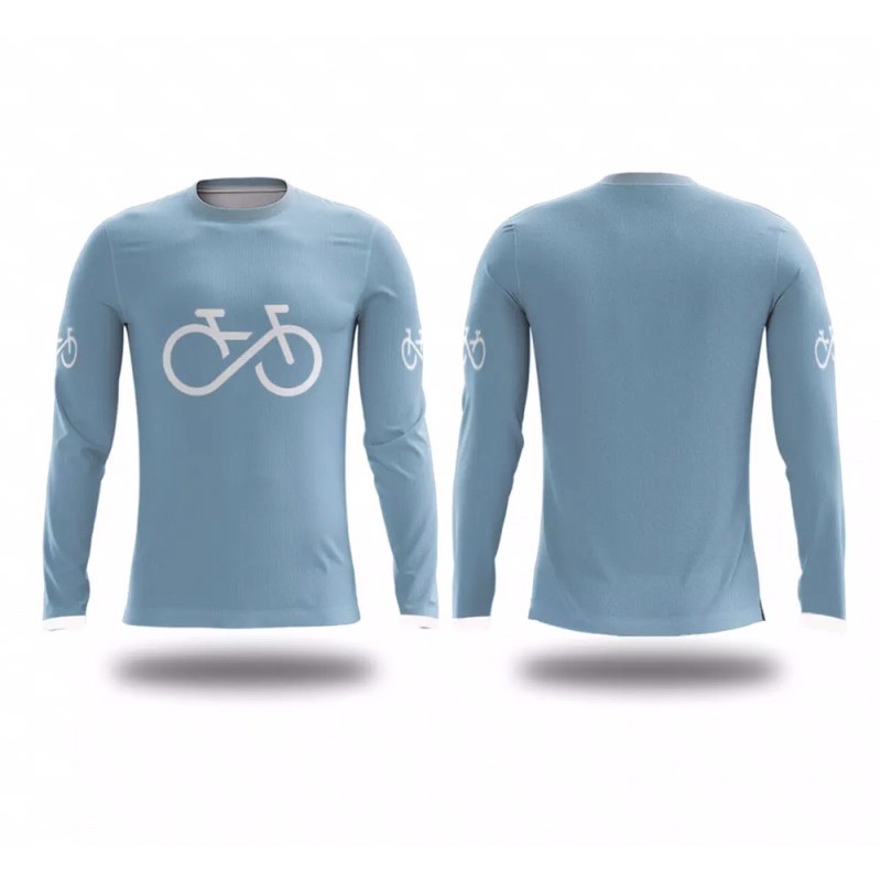 Jersey Sepeda Wanita | Baju Sepeda | Kaos Sepeda | Seragam Sepeda | Wanita Custom BIKE Blue