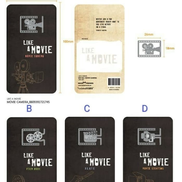 

Pembatas Buku bookmark Motif Unik 9th Edition