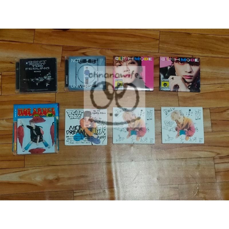 Album only digipack NCT Dream, Jewel universe jaemin, Jewel exo DFTF