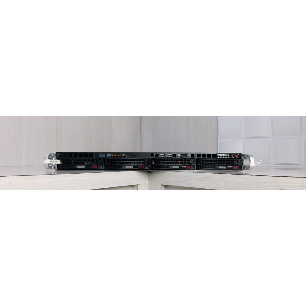 Mikrotik Server Supermicro 813M-4 Xeon E5-2620V3 Ram 32Gb Ddr4 Ssd 128Gb