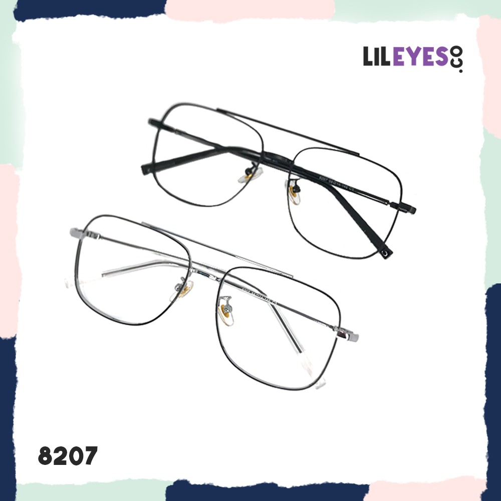 Frame Kacamata Minus Free Anti Radiasi UV | Photocromic | Free Full Accesories | 8207