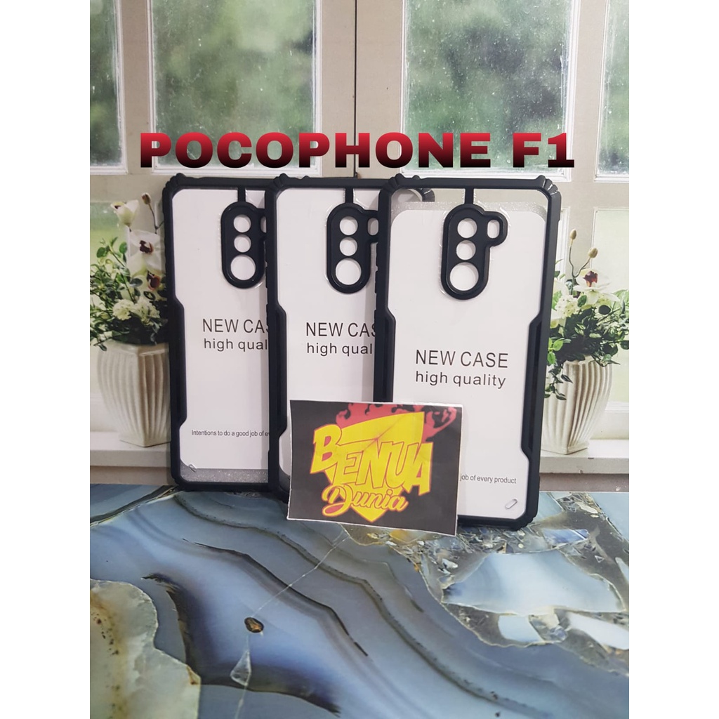 CASE XIAOMI POCOPHONE F1 - CASE SHOCKPROOF PLUS PELINDUNG KAMERA POCOPHONE F1 - BD