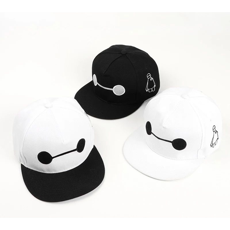 Topi Snapback Anak Laki Laki Perempuan Model Hiphop Snapback Bighero Baymax Kualitas Impor Premium